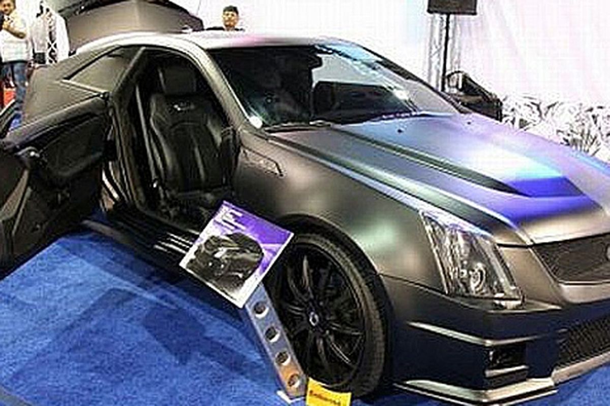 Cadillac CTS-V Coupe Justin Bieber
