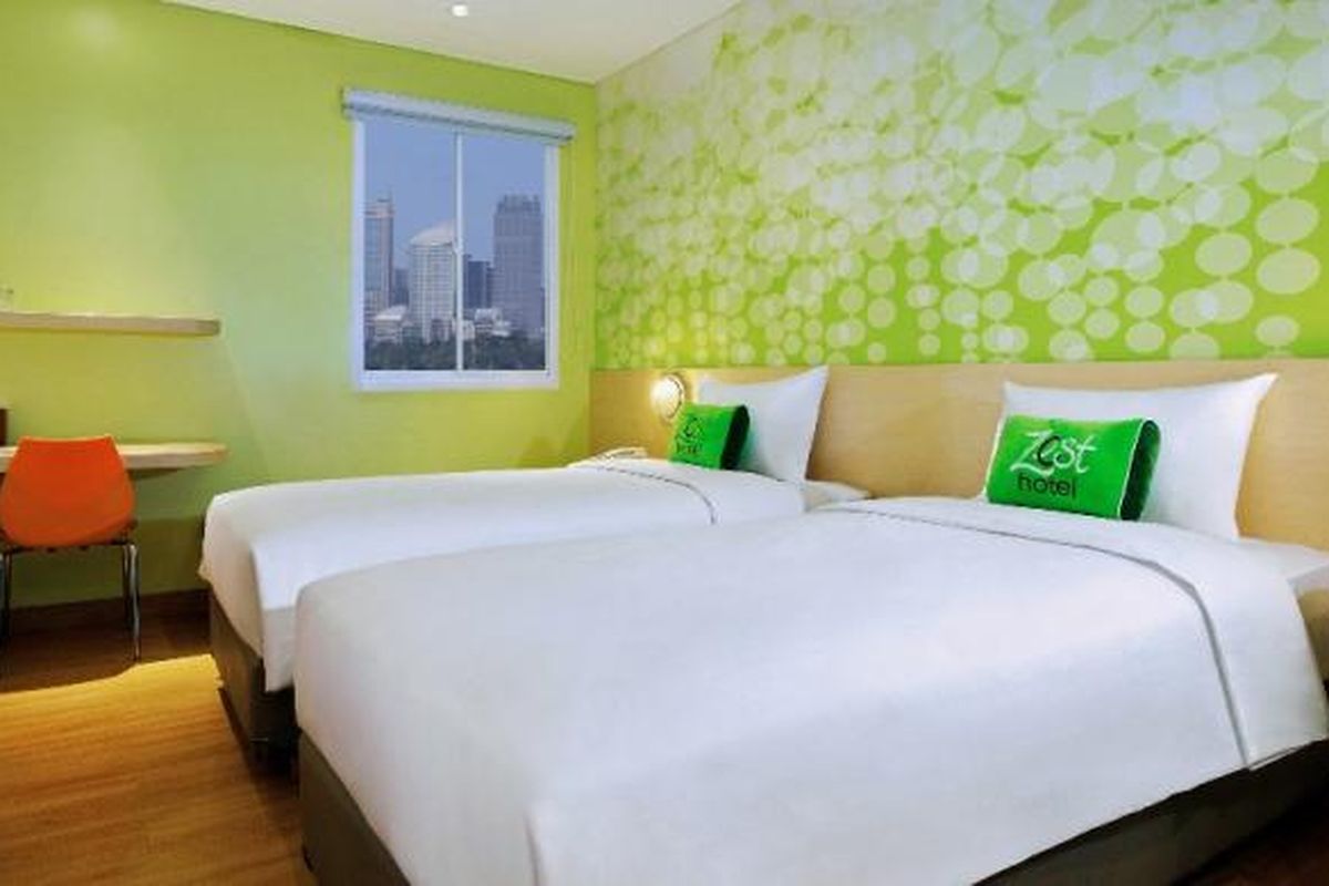 Kamar di Zest Hotel Bandung