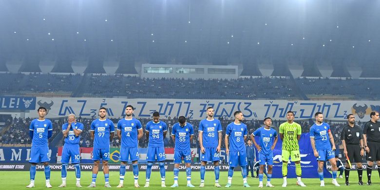 Starting Persib Bandung pada laga play off AFC Champions League Two (ACL 2) 2025-2026 melawan Manila Digger FC (Filipina), Rabu (13/8/2025) di Stadion Gelora Bandung Lautan Api (GBLA). 