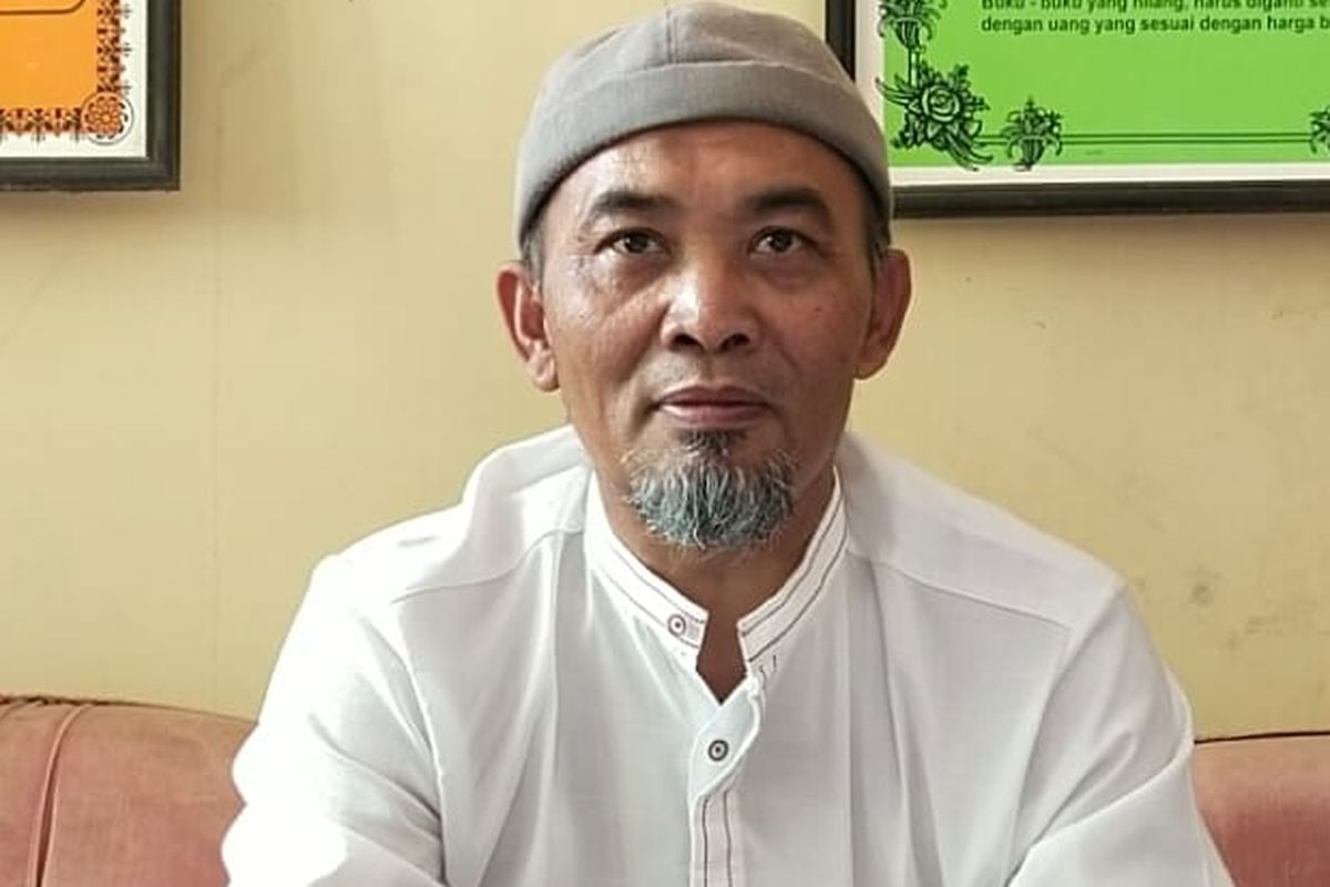 Kepala Desa Wunut, Iwan Sulistyo Setiawan. Pemdes Wunut telah mendaftarkan 955 warga pekerja informal menjadi peserta BPJAMSOSTEK sektor PBU.