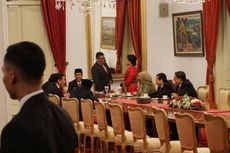 Tawa dan Canda Jokowi bersama Oposisi di Meja Istana Negara...
