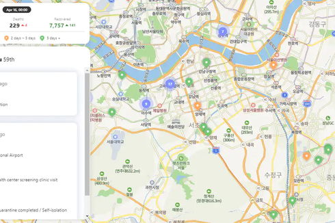 Cara Korea Selatan Lacak Klaster Covid-19: Kumpulkan Data Ponsel hingga Rekaman CCTV