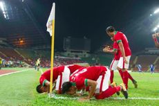 Babak 1, Indonesia Unggul 2-0 atas Filipina