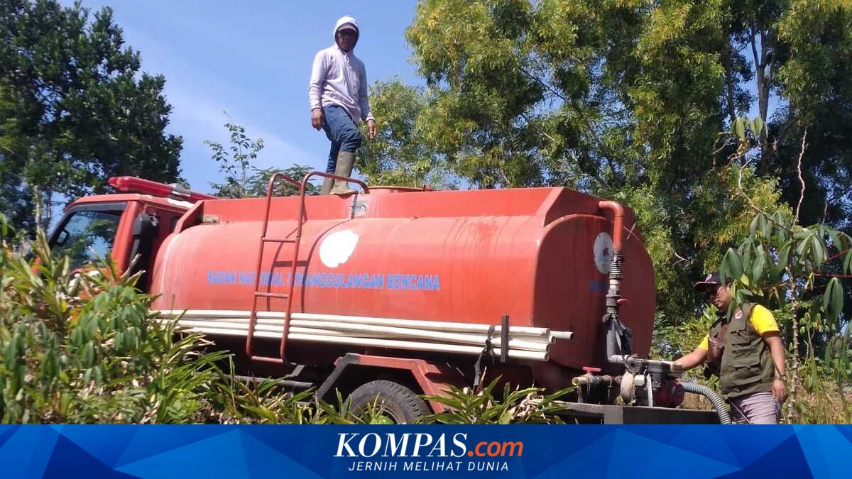 Kekeringan, Warga Bukit Menoreh Kulon Progo Bikin Penampungan Air, Dialirkan Pakai Selang