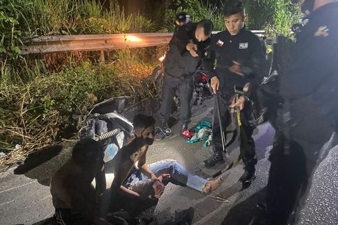 Puluhan Pemuda di Lampung Buat Rusuh, Bawa Motor Acungkan Senjata demi Konten Instagram