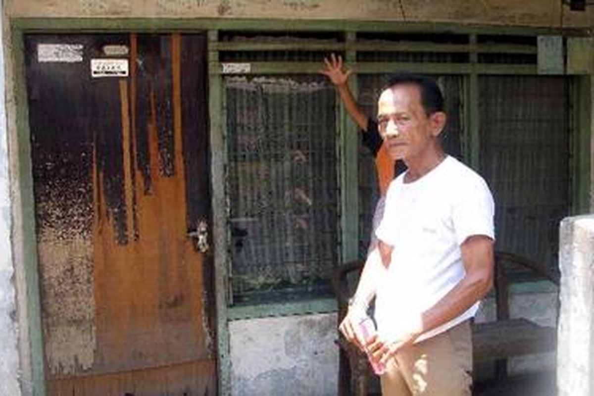 Rumah pegawai pajak golongan III A, Gayus Tambunan di Jalan Warakas RT 11/08, Papanggo, Jakarta Utara, Kamis (25/3/2010). Rumah ini ditempati Gayus bersama orangtuanya antara tahun 1970 dan 2004. 