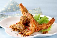 Resep Udang Goreng Telur Asin ala Restoran