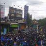 Ribuan Mahasiswa Jember Demo Tolak UU Cipta Kerja, Gelar Sidang Rakyat di Atap Ruko