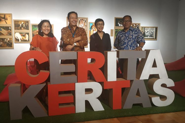 Harian Kompas dan Asia Pulp & Paper (APP) Sinar Mas menggelar pameran foto Cerita Kertas? di Bentara Budaya Jakarta yang akan berlangsung pada 13-15 Maret 2019. 