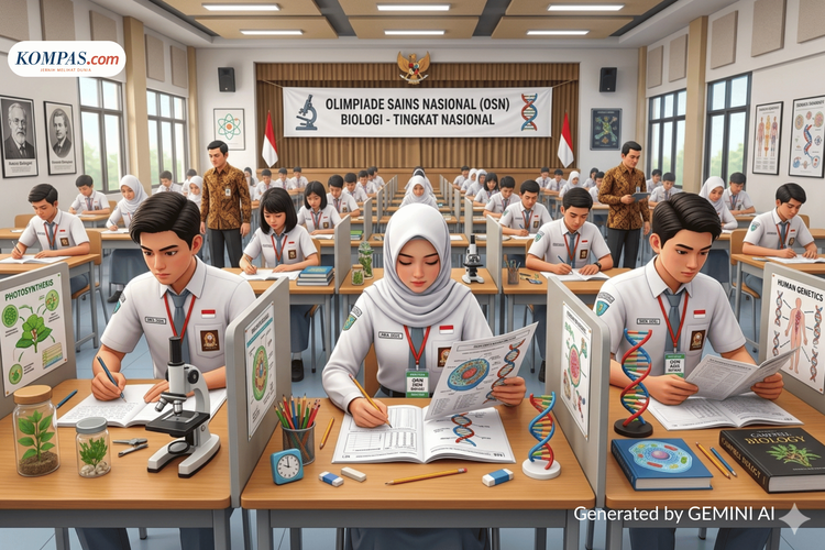 Materi OSN Biologi SMA 2025/2026: 5 Topik Wajib yang Harus Dikuasai