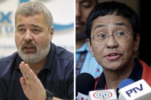 Jurnalis Maria Ressa dan Dmitry Muratov Menang Nobel Perdamaian berkat Membela Kebebasan Berekspresi