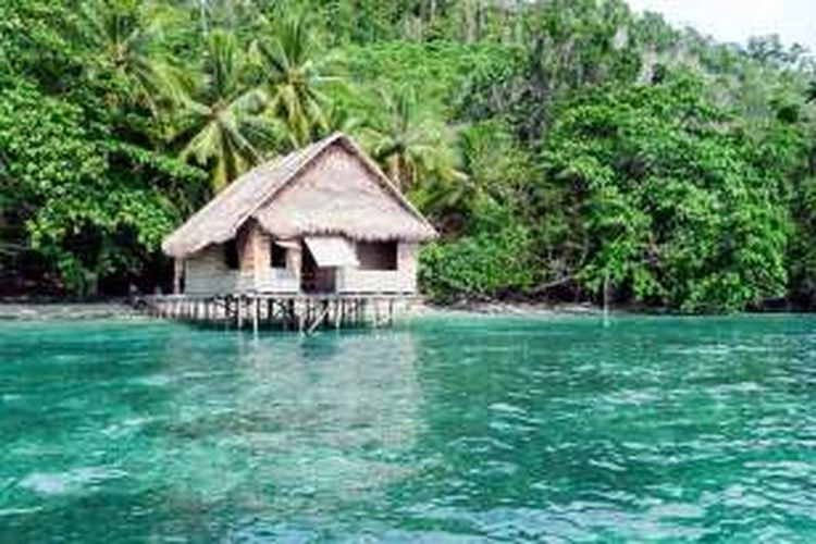 Kriss Iba Homestay di Batanta, Raja Ampat.