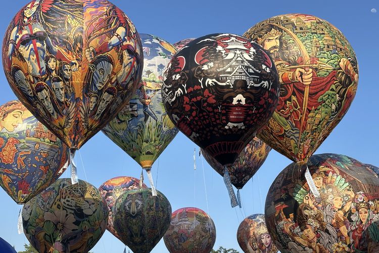 Cantiknya Formasi Sindoro dan Telaga Menjer di Java Balloon Attraction 2026 Wonosobo