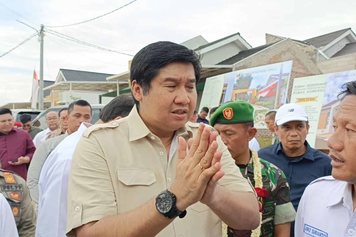 Maruarar Sirait Pastikan Program 3 Juta Rumah Terus Berjalan di Bandung