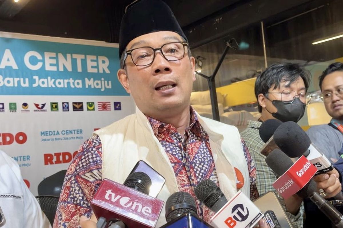 Ridwan Kamil Janji Gratiskan Sekolah Swasta dari SD-SMP jika Terpilih Jadi Gubernur Jakarta