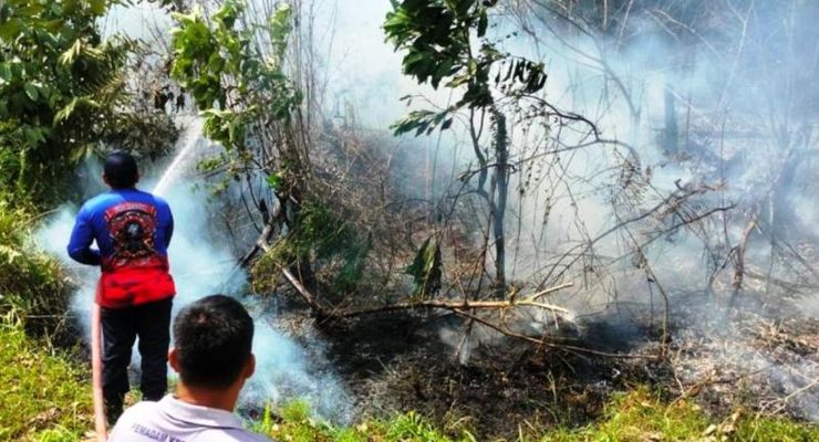 Jumlah Titik Panas di Kalimantan Timur Turun 