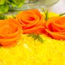 3 Cara Membuat Garnis untuk Tumpeng, Pakai Wortel