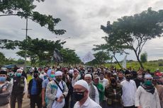 Simpatisan Rizieq Shihab Sambangi Kantor Polisi: Minta Ditangkap hingga Dibubarkan Paksa