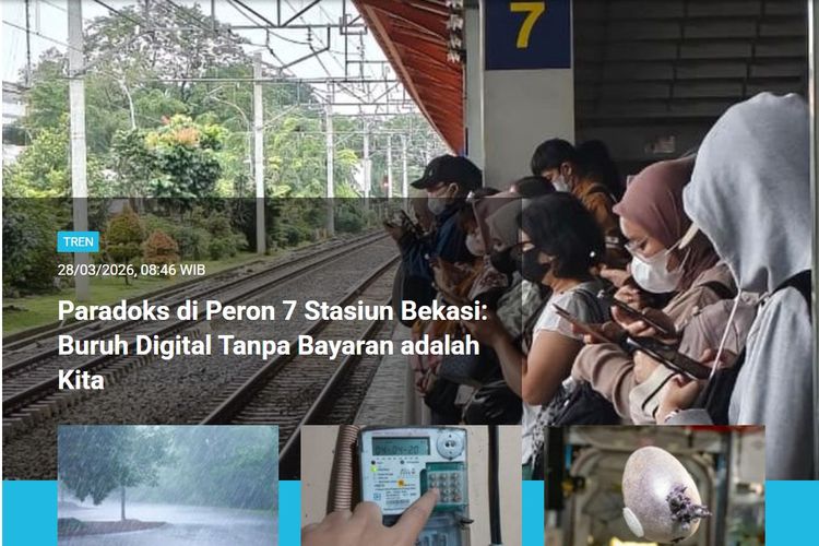 [POPULER TREN] Paradoks di Peron 7 Stasiun Bekasi | Faktor yang Buat Karyawan Tak Mudah Resign