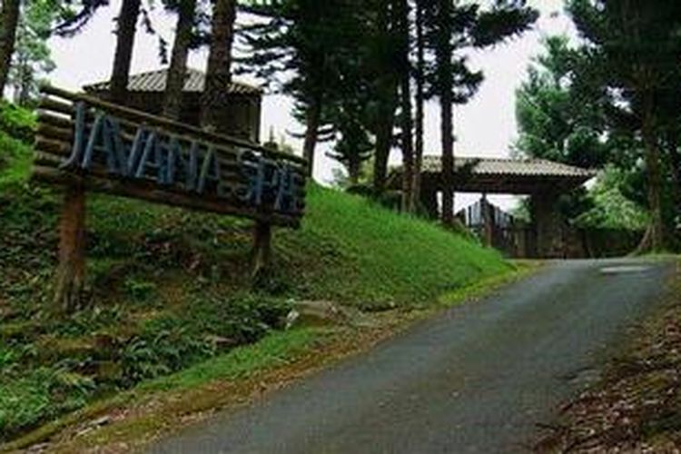 Pintu masuk Java Spa.