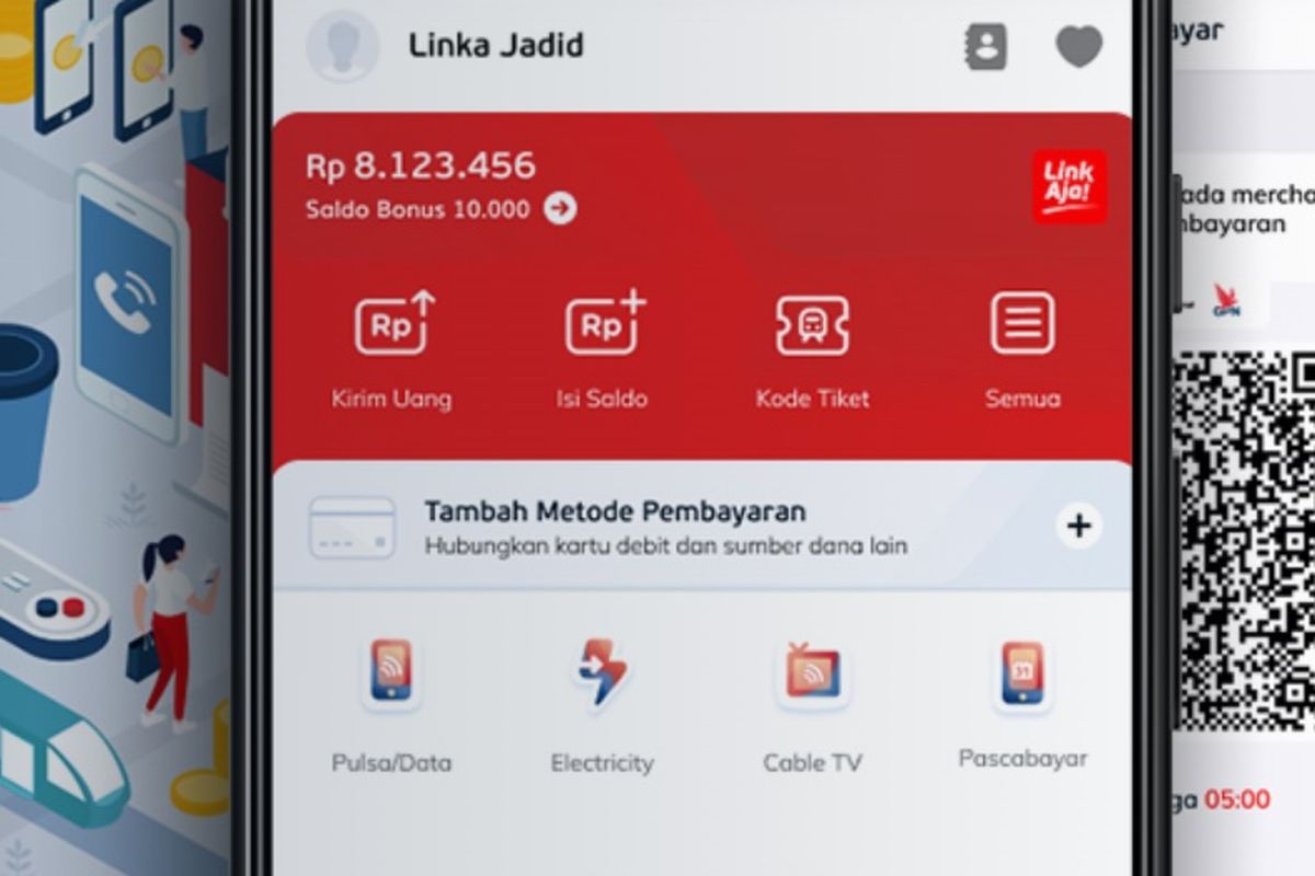 Cara top up LinkAja melalui mobile banking dan ATM dengan mudah