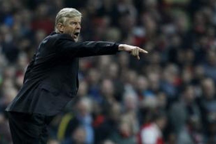 Manajer Arsenal, Arsene Wenger.