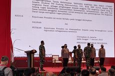 Kapolri Listyo Sigit Disematkan 4 Bintang Kehormatan dari TNI
