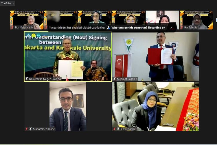 Pada 13 April 2023 lalu, Fakultas Ekonomi Universitas Negeri Jakarta (FE UNJ) menyelenggarakan dua seminar internasional. Dua kegiatan seminar internasional ini dilaksanakan secara daring melalui Zoom dan live di channel Youtube FE UNJ.