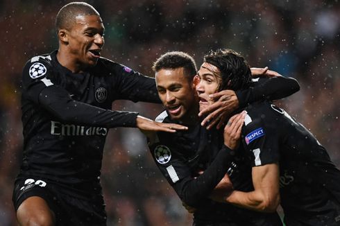 Hasil Liga Champions Grup B, PSG Menang berkat 