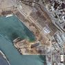 Foto Pelabuhan Beirut Lebanon Sebelum dan Sesudah Ledakan