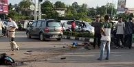 Diduga Rem Blong, Truk Tabrak Empat Motor di Perempatan Tiban Batam