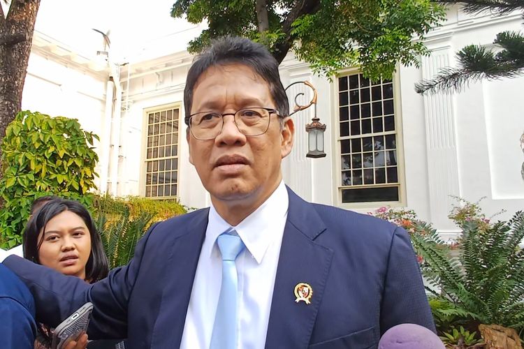 Menteri Keuangan (Menkeu) Purbaya Yudhi Sadewa di Kompleks Istana, Jakarta, Rabu (8/10/2025).