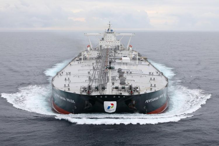Kapal tanker VLCC Pertamina Pride.