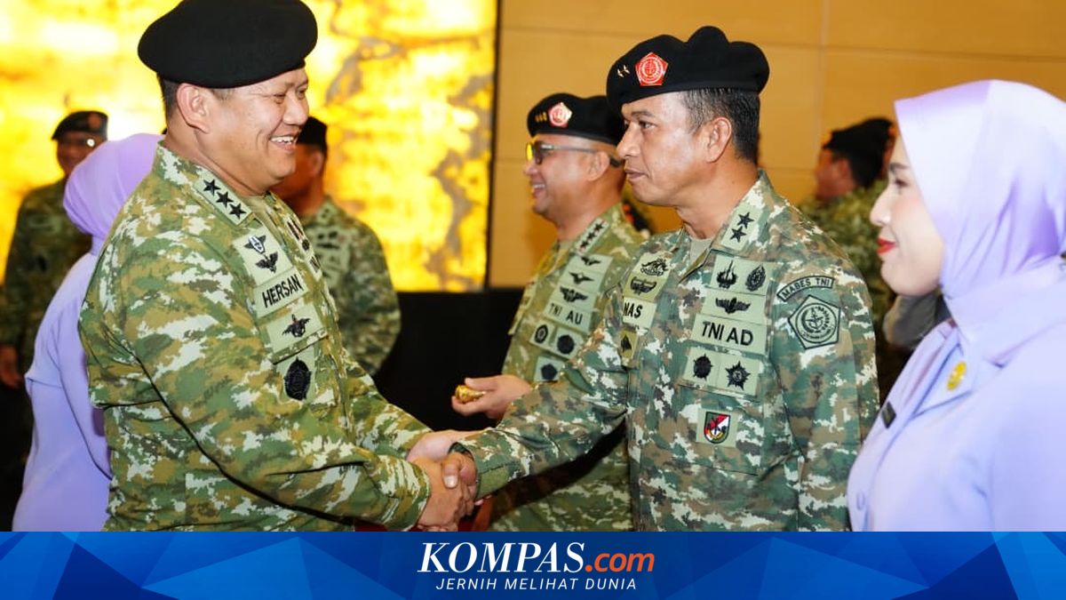 Kapuspen TNI Muhammad Nas Resmi Naik Pangkat Bintang Dua Jadi Mayjen