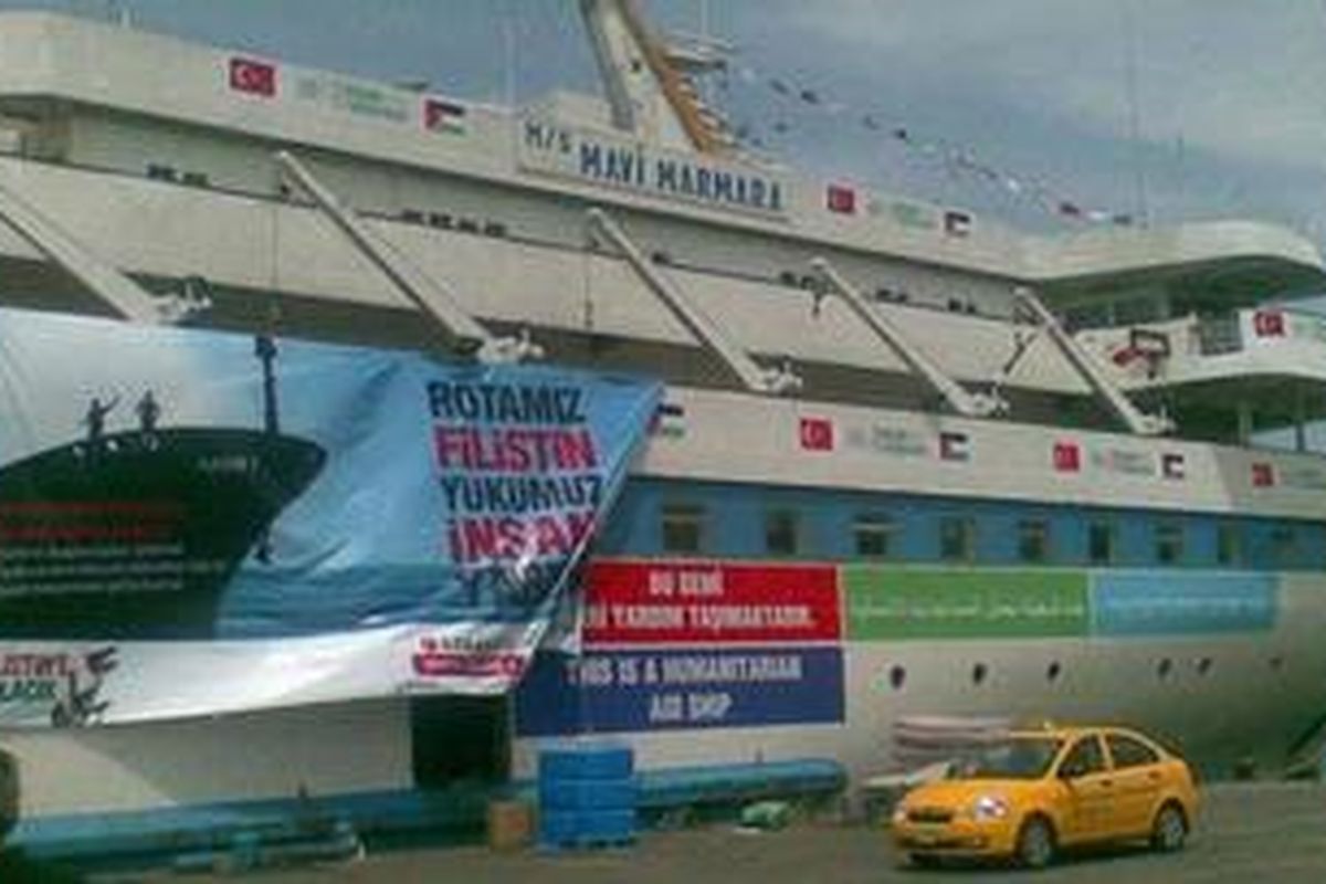 Kapal Mavi Marmara.