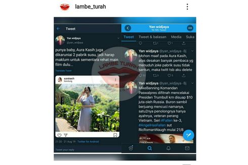 Ini Twit Yan Widjaya yang Bikin Aura Kasih Marah dan Merasa Dilecehkan