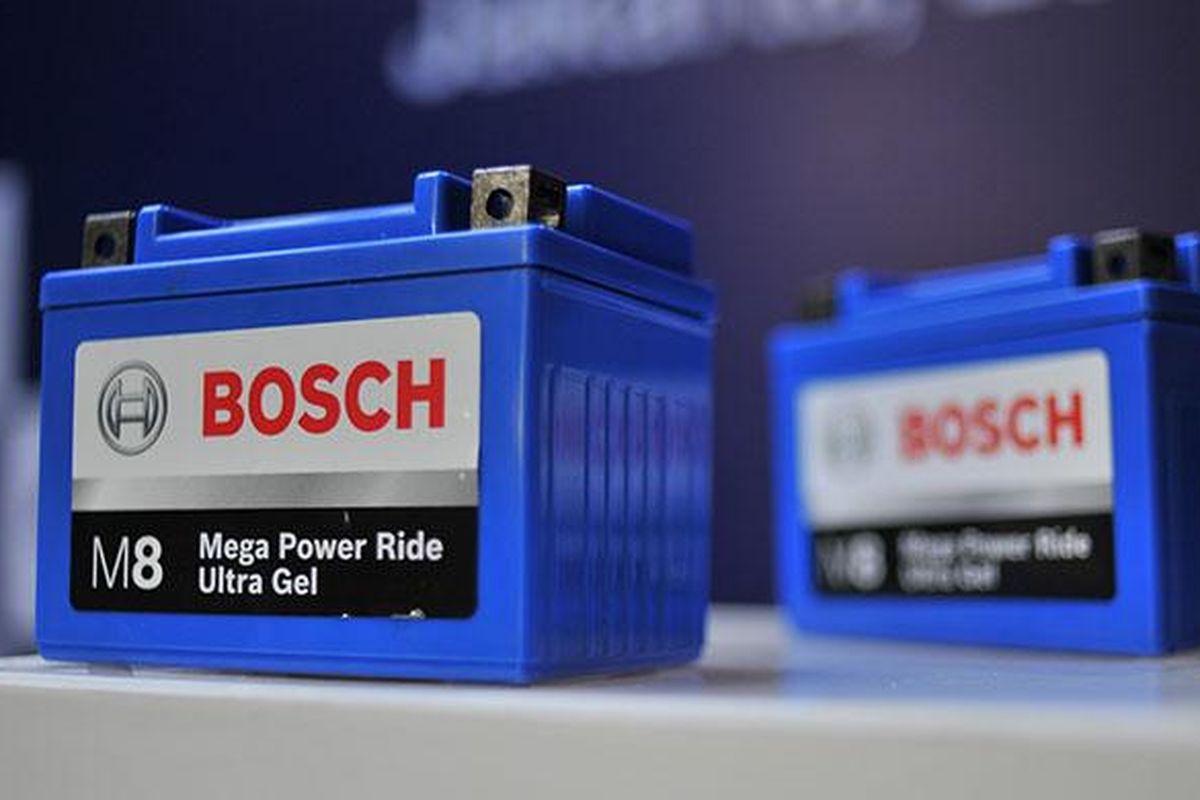 Aki Bosch Ultra Gel khusus sepeda motor