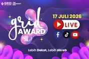 Grid.ID Rayakan Hari Jadi Ke-9 lewat Grid.ID Awards 2026, Hadirkan Sembilan Kategori Penghargaan 