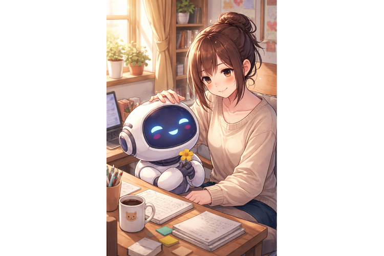 Ilustrasi gambar How I Treat ChatGPT.