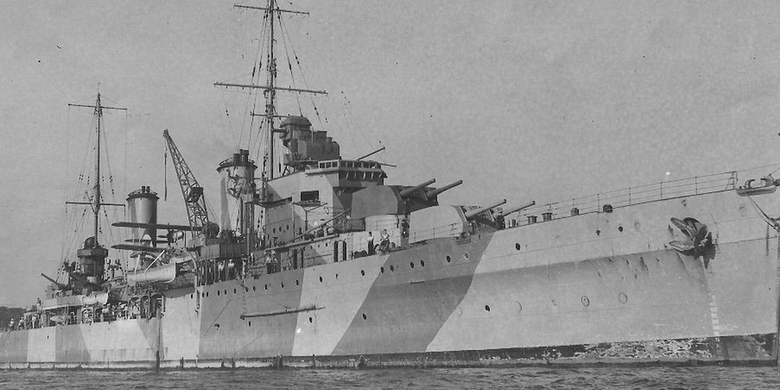 HMAS Sydney, kapal yang mengangkut 645 awak tenggelam pada 1941 dalam Perang Dunia II. [Dok Royal Australia Navy Via BBC]