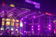 Bawa Lightstick, Dinda Kanya Dewi Joget Nonton King Nassar di Synchronize Fest
