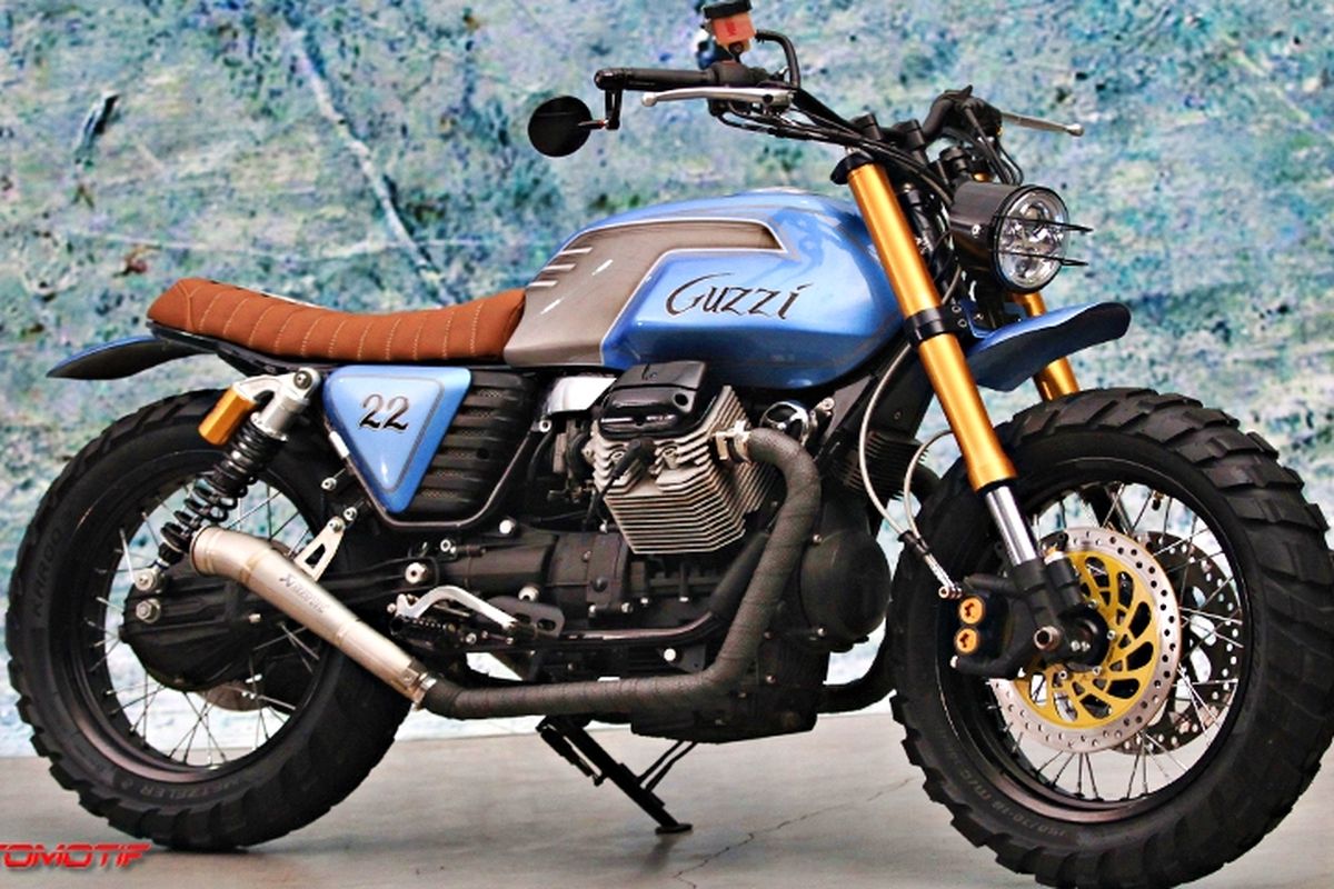 Kustom Moto Guzzi V7 Classic Studio Motor