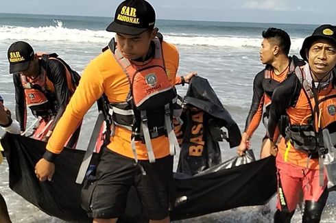 Wisatawan Asal China Ditemukan Tewas Setelah Hilang Terseret Arus Saat Berenang di Pantai Batu Belig Bali
