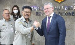 Bertemu Mentan SYL, Menteri Pertanian Australia Janji Kirimkan 1 Juta Vaksin PMK