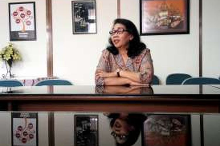 Kepala Humas dan Marketing RS Bethesda Yogyakarta Nuri Sukawati saat keterangan kepada wartawan