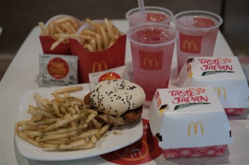 Menu Baru McDonald's Indonesia Taste of Japan, Ada Burger Yakiniku