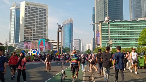 Masa Tenang Pilkada Jakarta, CFD Sudirman-Thamrin Ditiadakan