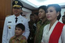 Bersama Istri dan Tiga Anaknya, Ahok Berangkat ke Istana Negara