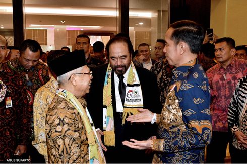 Singgung Pelukan Surya Paloh dan Sohibul, Istana Sebut Jokowi Hanya Bercanda