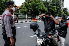 Pengguna Sepeda Motor Jangan Punya 1 Masker, Ini Alasannya